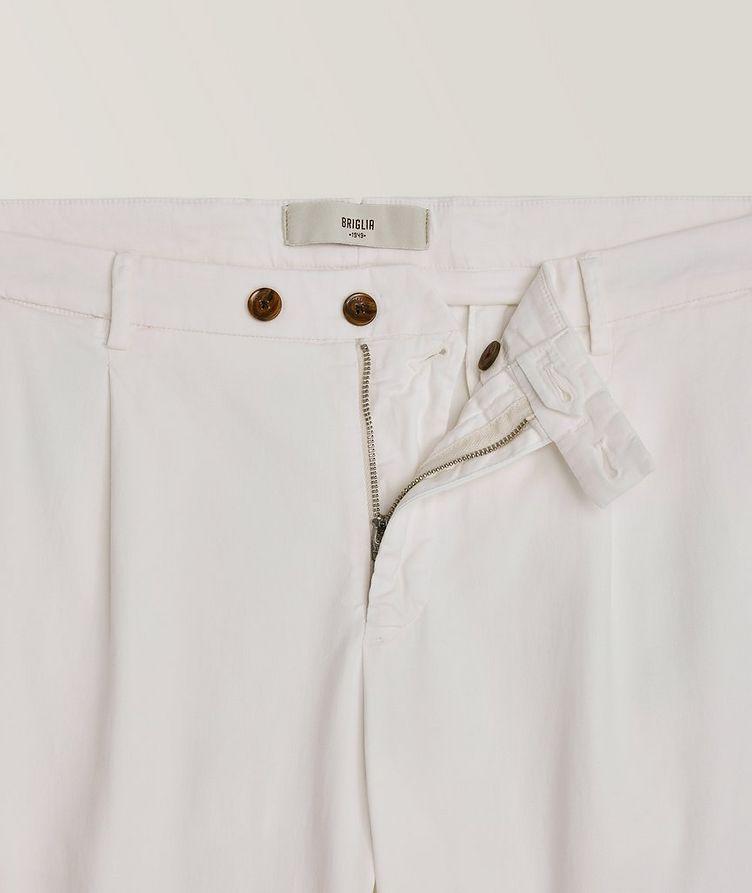 Pleated Cotton Pants image 1