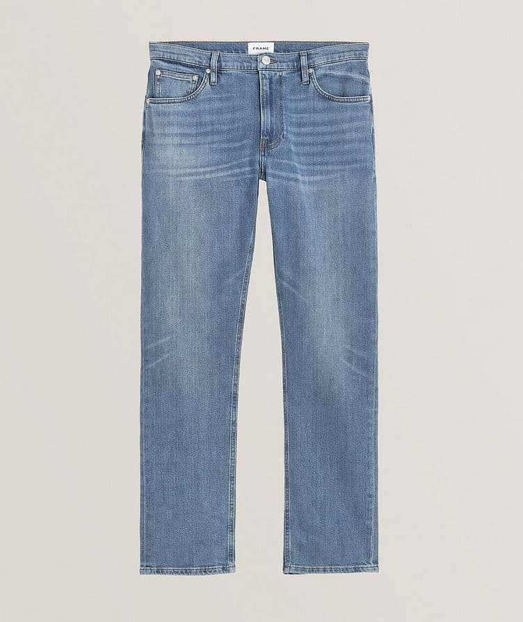 North Island Modern-Straight Cut Cotton-Blend Jeans  image 0