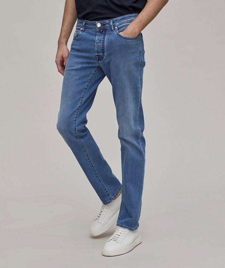 Bard Removable Brand Patch Stretch-Cotton Jeans  image 1