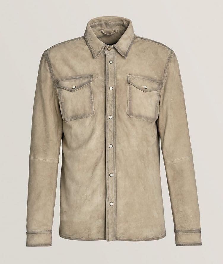 Suede Shirt Jacket image 0