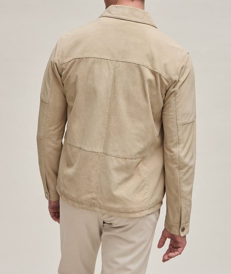 Blouson Oriolo en suède de chèvre image 2