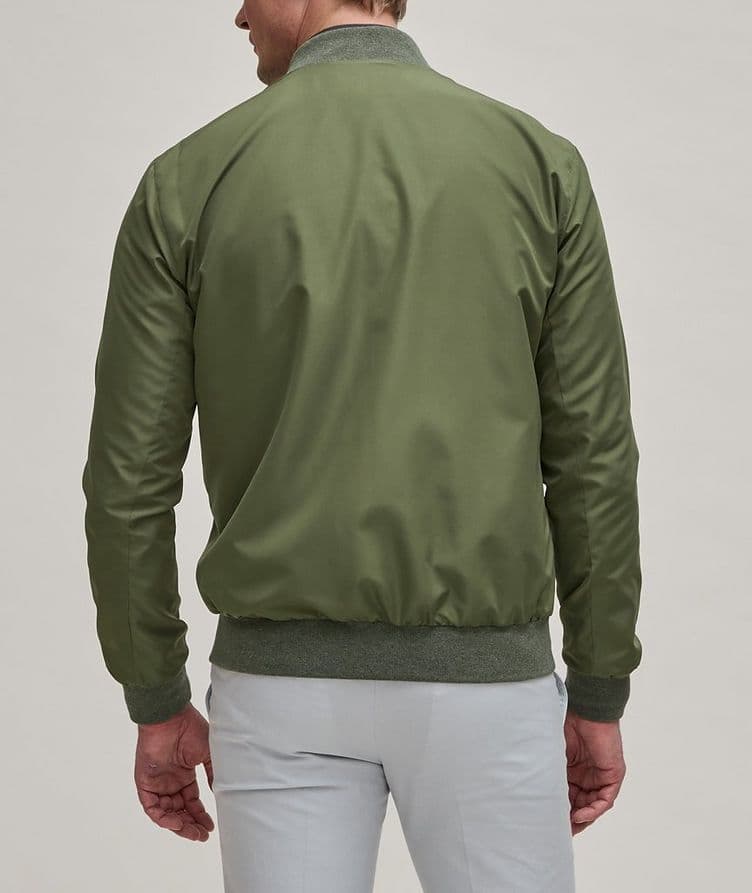 Technical Fabric Bomber Jacket image 2