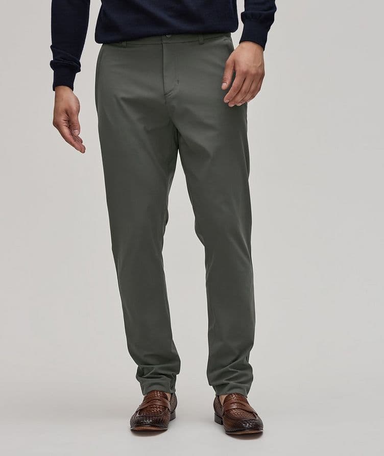 Low-Rise Polyester Coach Pants  image 1