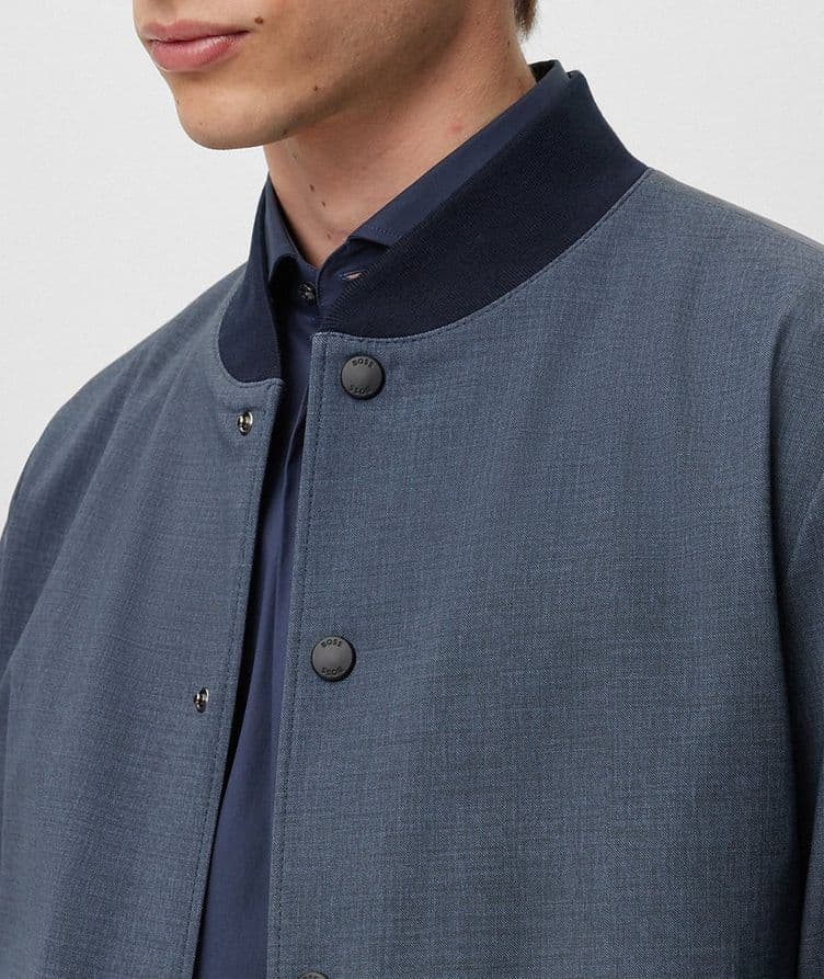 Interlock Jersey Bomber Jacket image 3