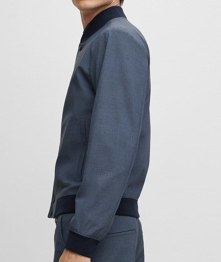 Interlock Jersey Bomber Jacket image 4