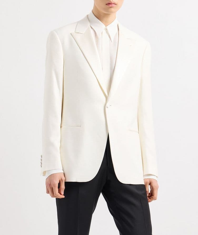 Stretch-Virgin Wool Sport Jacket image 1