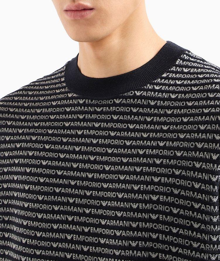 Monogram Wool Pullover image 3