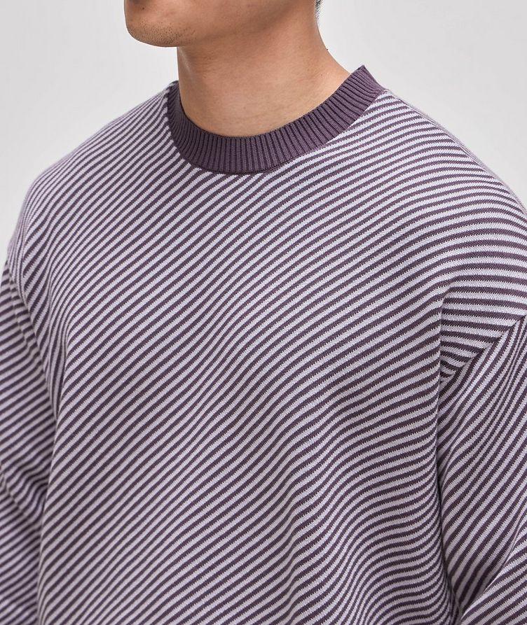 Striped Cotton Sweater  image 3