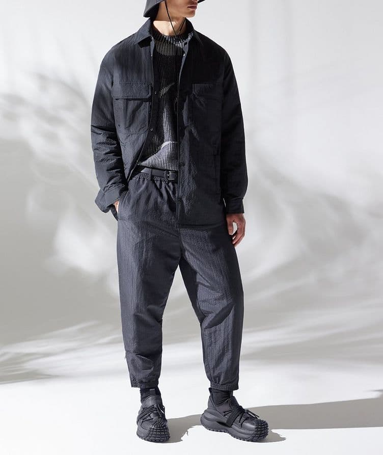 Seersucker Nylon Trousers image 5