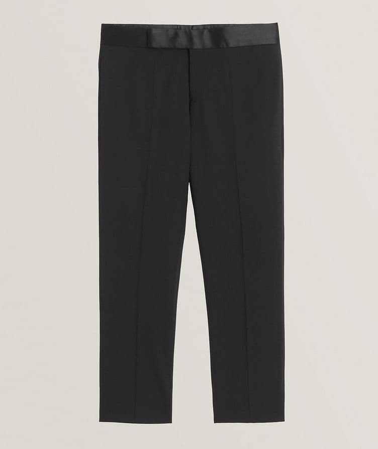 Stretch Wool Tuxedo Pants  image 0