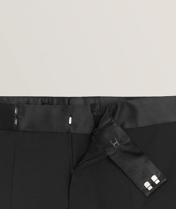 Stretch Wool Tuxedo Pants  image 3