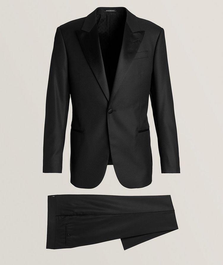 G-line Wool Silk Jacquard Tuxedo image 0