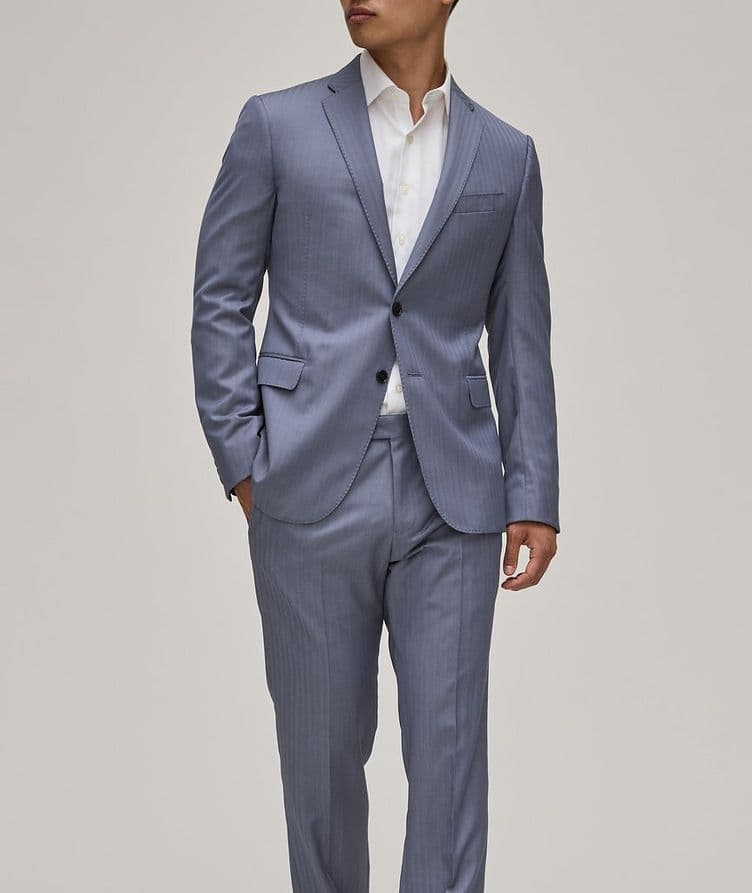 M Line Tonal Pinstripe Suit image 1