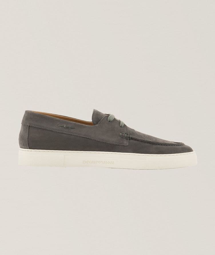 Crust Leather Boat Shoes image 0