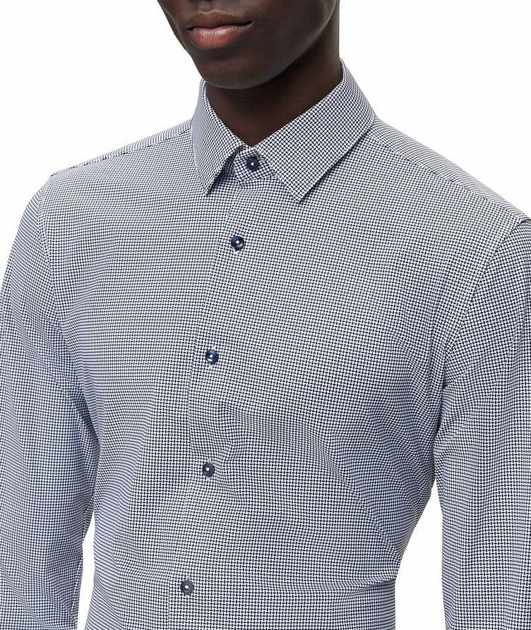 Slim Fit Cotton Poplin Dress Shirt image 3