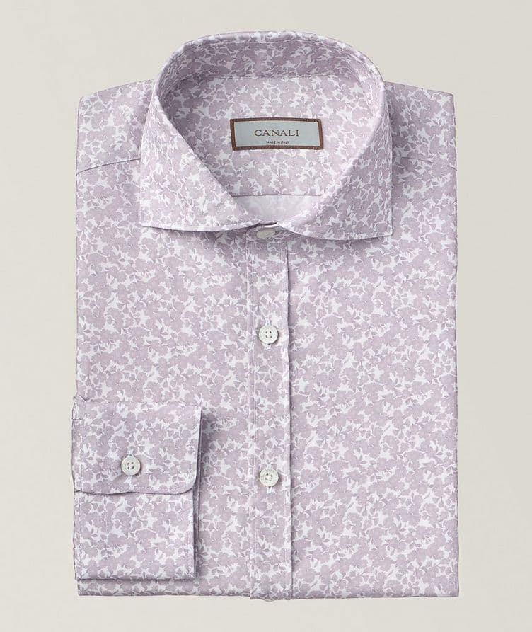 Chemise décontractée en lyocell à motif floral image 0