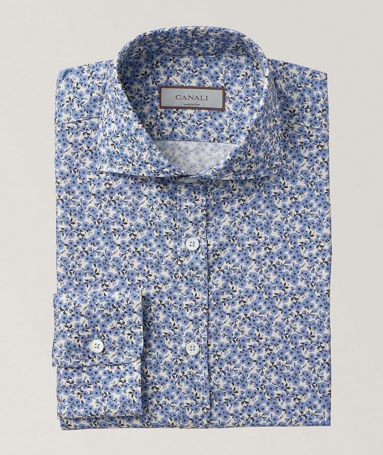 Chemise décontractée en lyocell à motif floral image 0