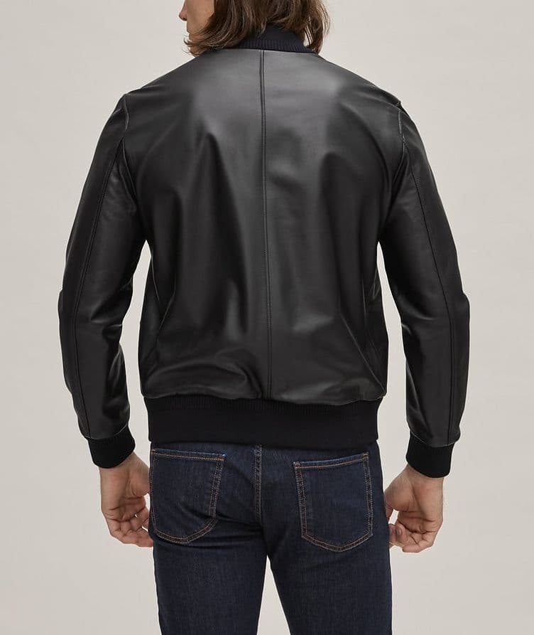 Blouson réversible en cuir image 3