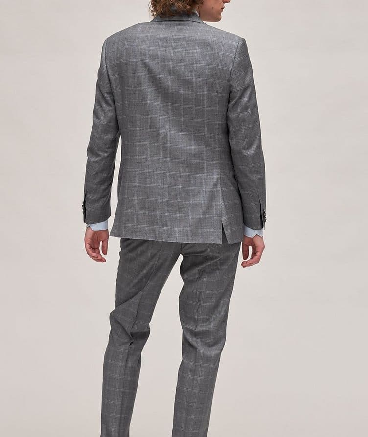 Windowpane Wool Suit image 2