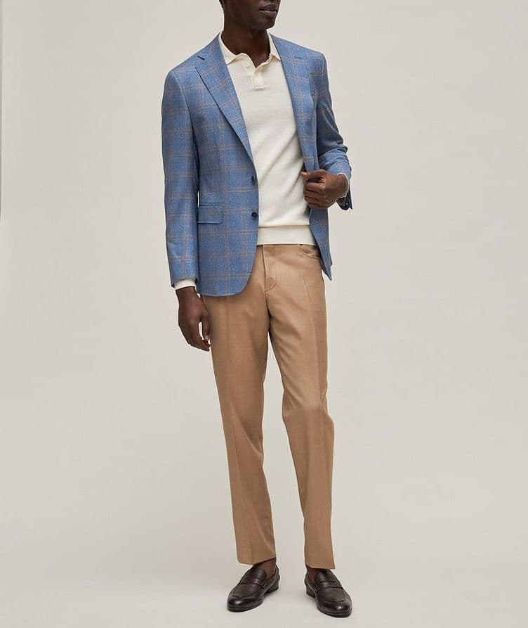 Check Wool Sport Jacket image 3