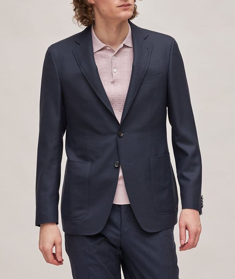 Kei Textured Wool Sport Jacket image 1