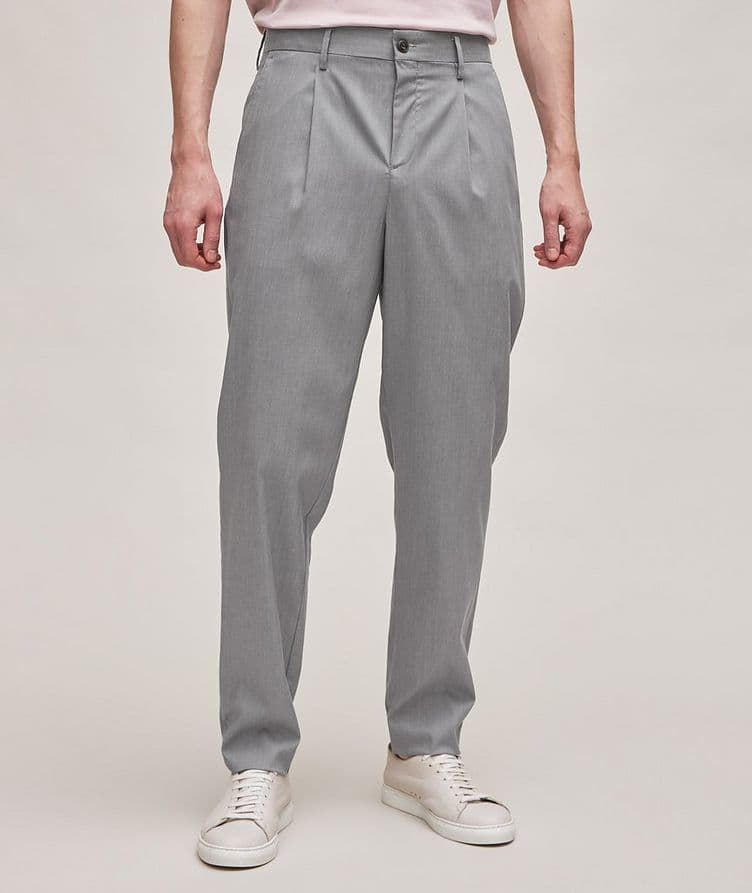 Micro Twill Stretch-Cotton Pants image 2