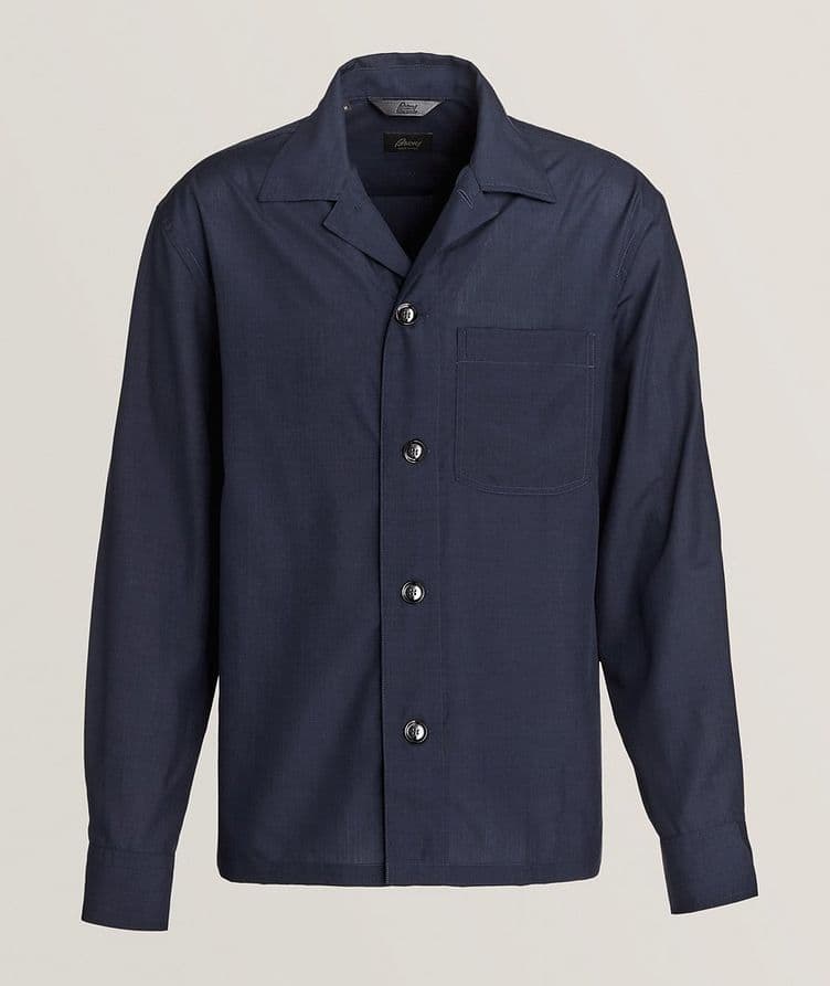 Wool-Silk Overshirt image 0