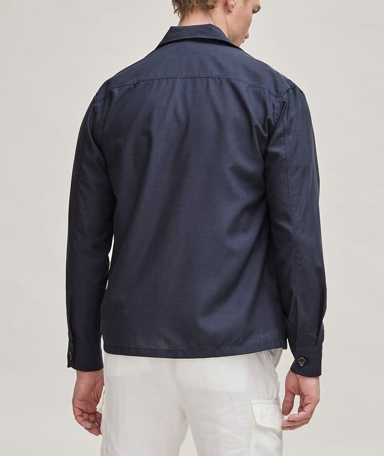 Wool-Silk Overshirt image 2