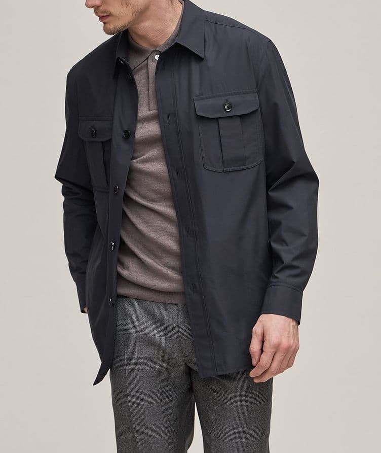 Silk Overshirt image 1