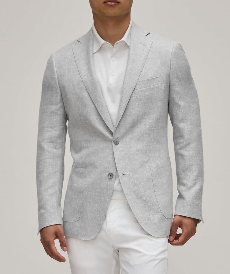 Mélange Herringbone Sport Jacket image 1