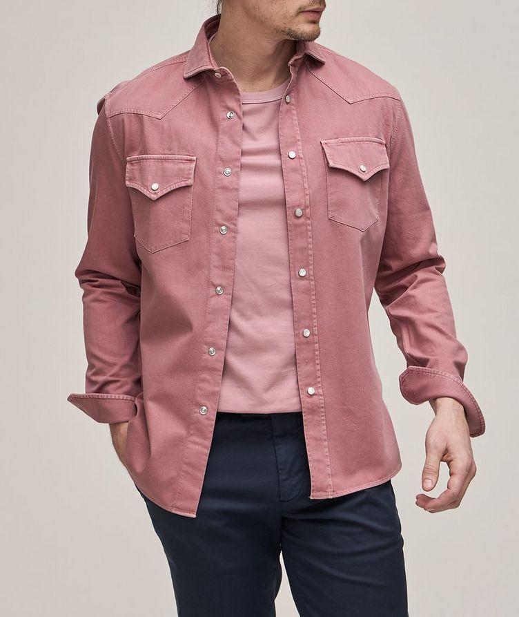 Chemise en denim teint en pièce image 1