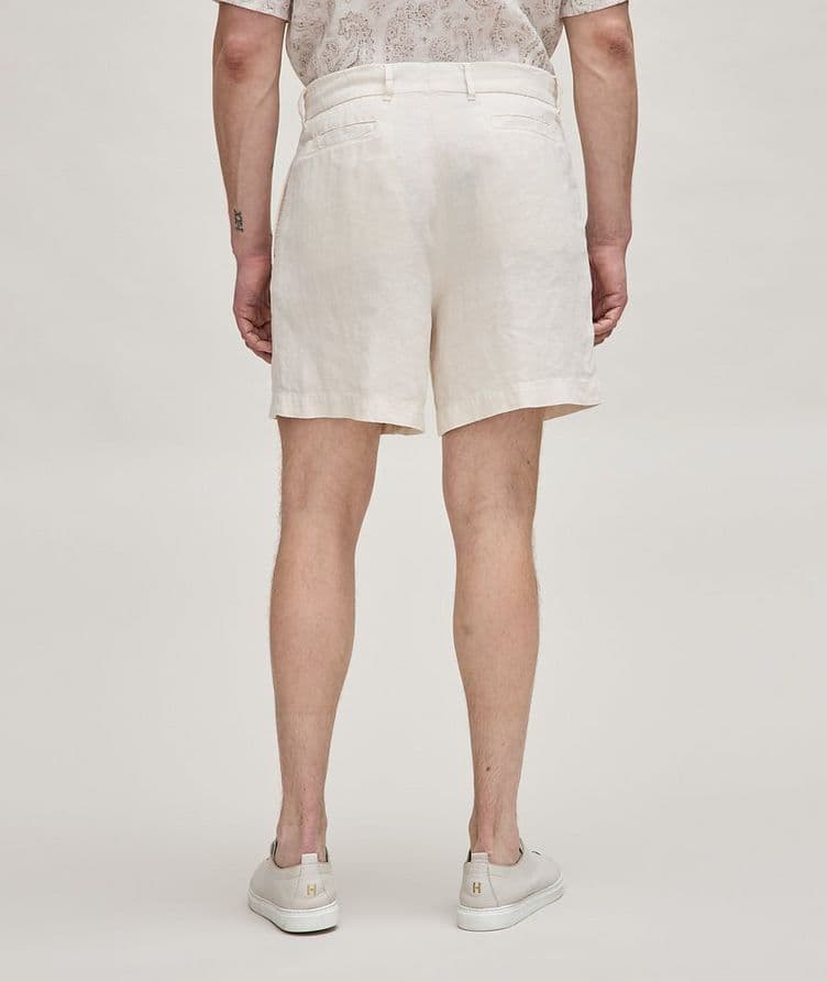 Textured Linen Shorts image 2