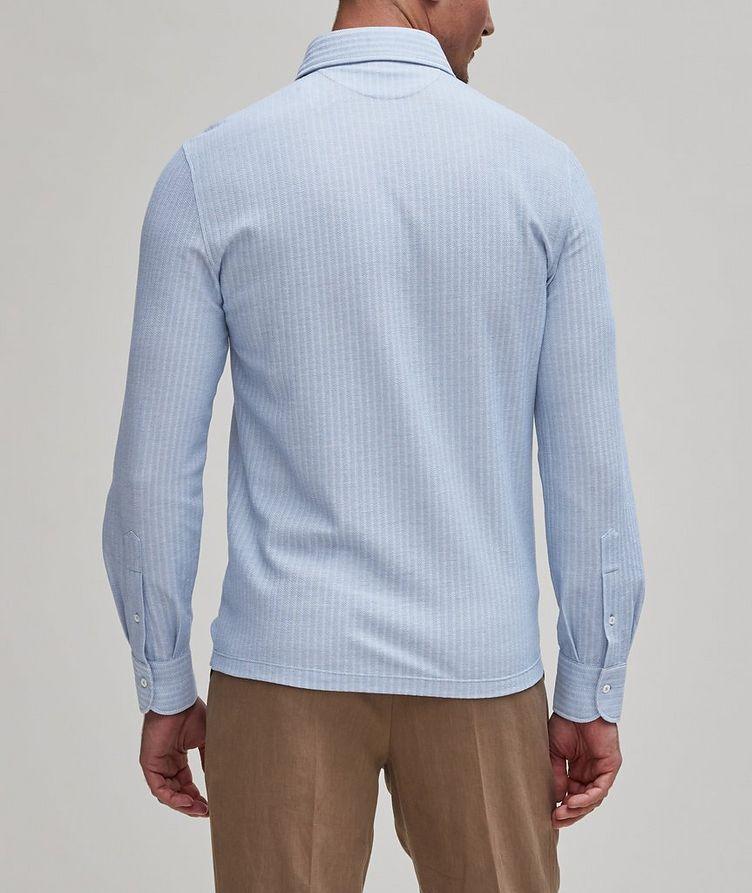 Ribbed Cotton-Silk Polo  image 2