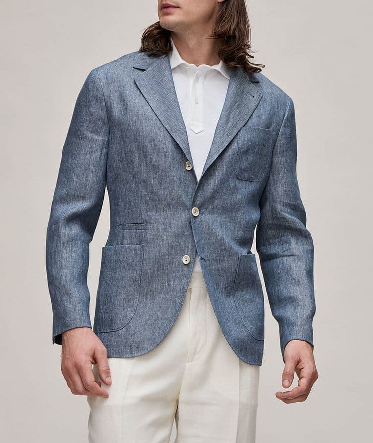 Mélange Linen Sport Jacket image 1