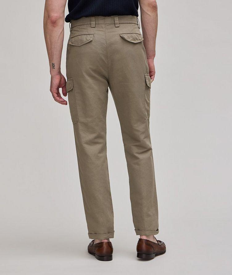 Cotton-Linen Cargo Pants  image 2