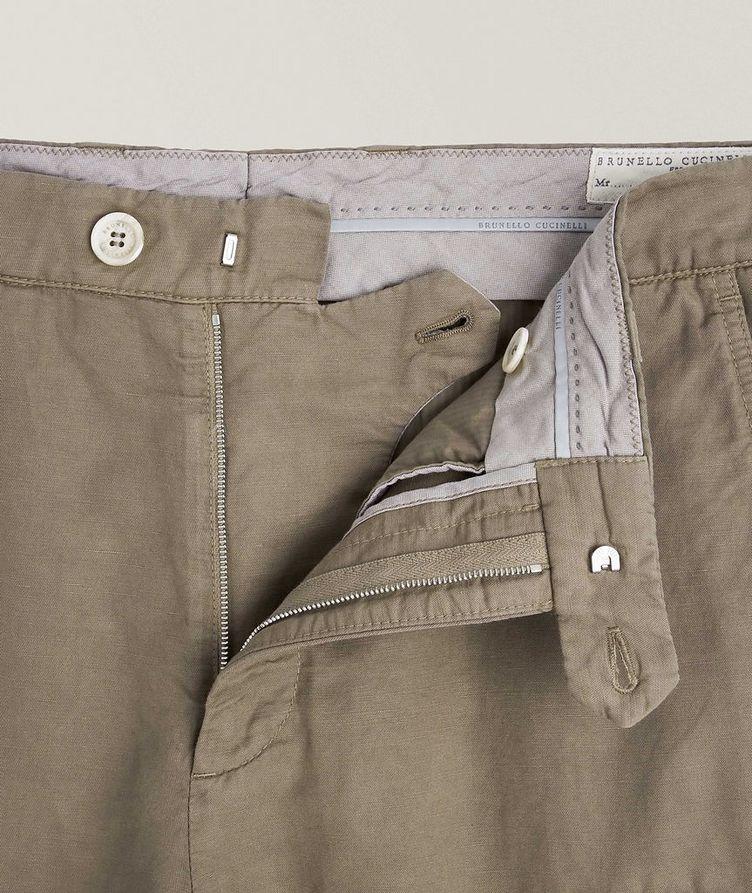 Cotton-Linen Cargo Pants  image 4