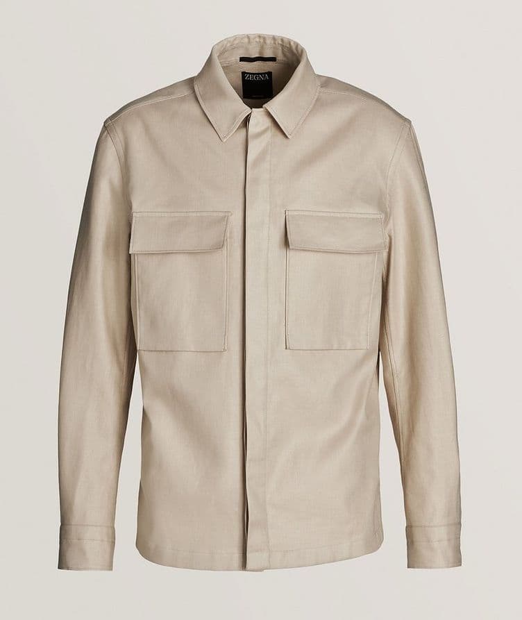 Oasi Linen Overshirt image 0