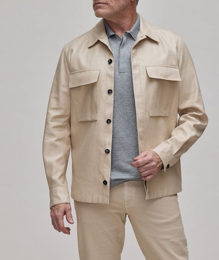 Oasi Linen Overshirt image 1