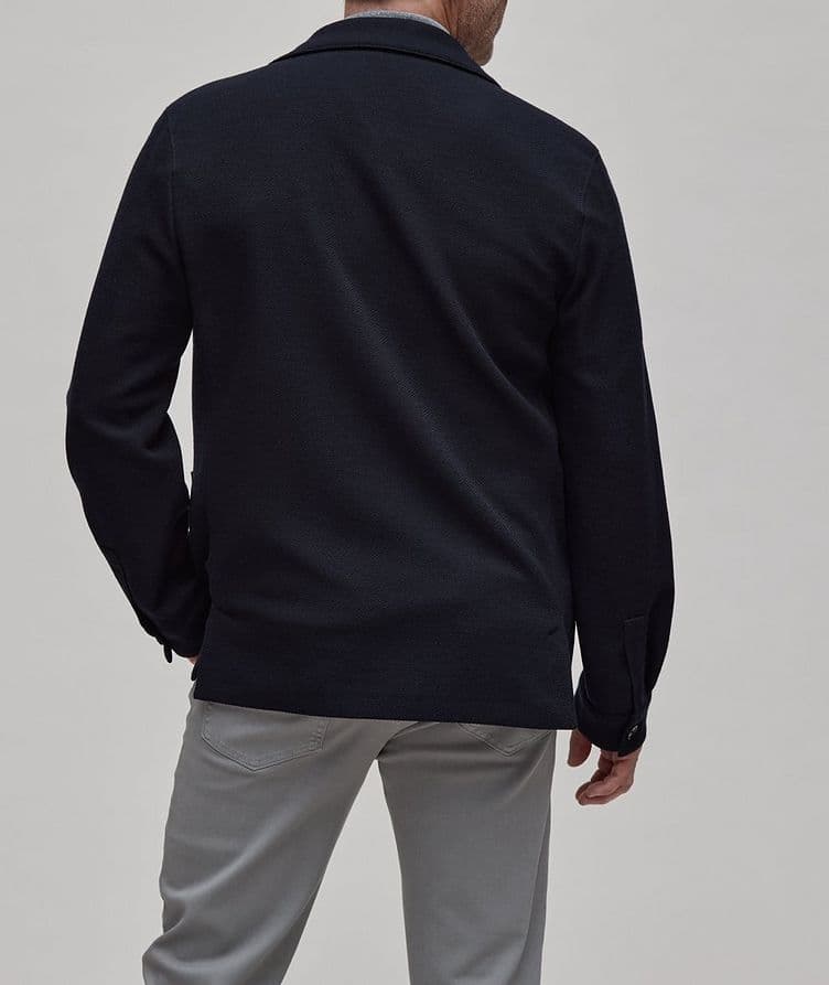 Jersey Wool-Cotton Chore Jacket image 2