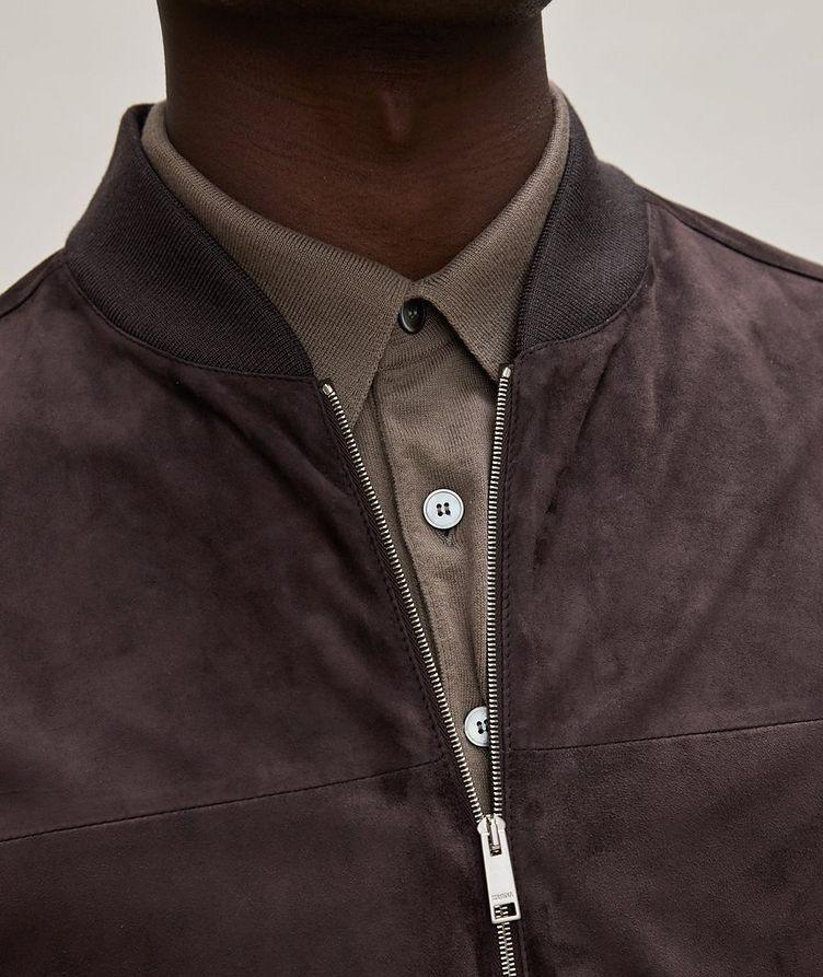 Suede Bomber Jacket image 4