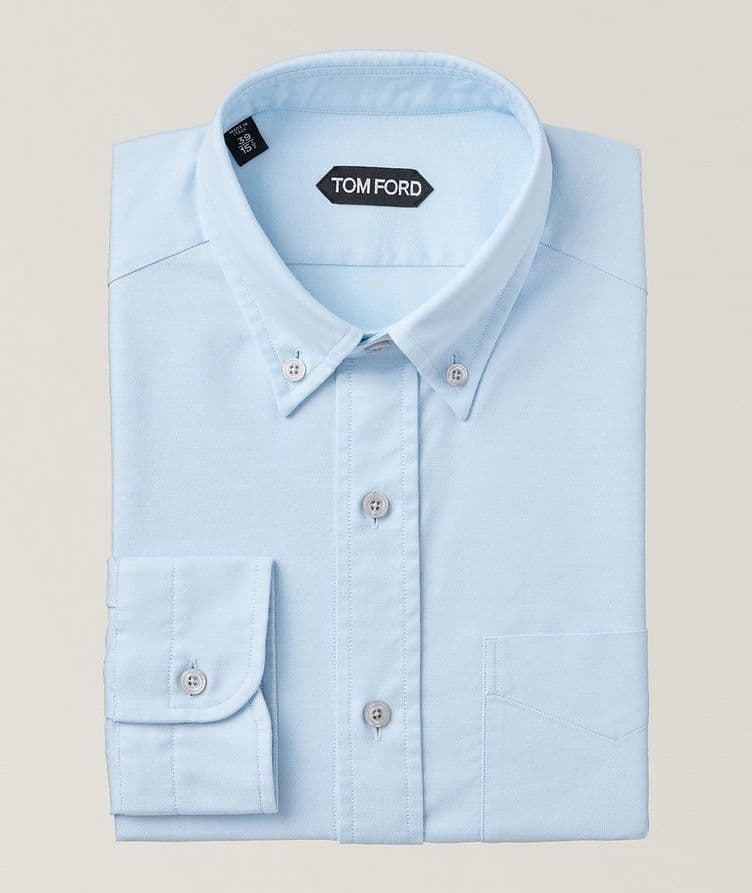 Chemise décontractée en toile oxford à col boutonné image 0