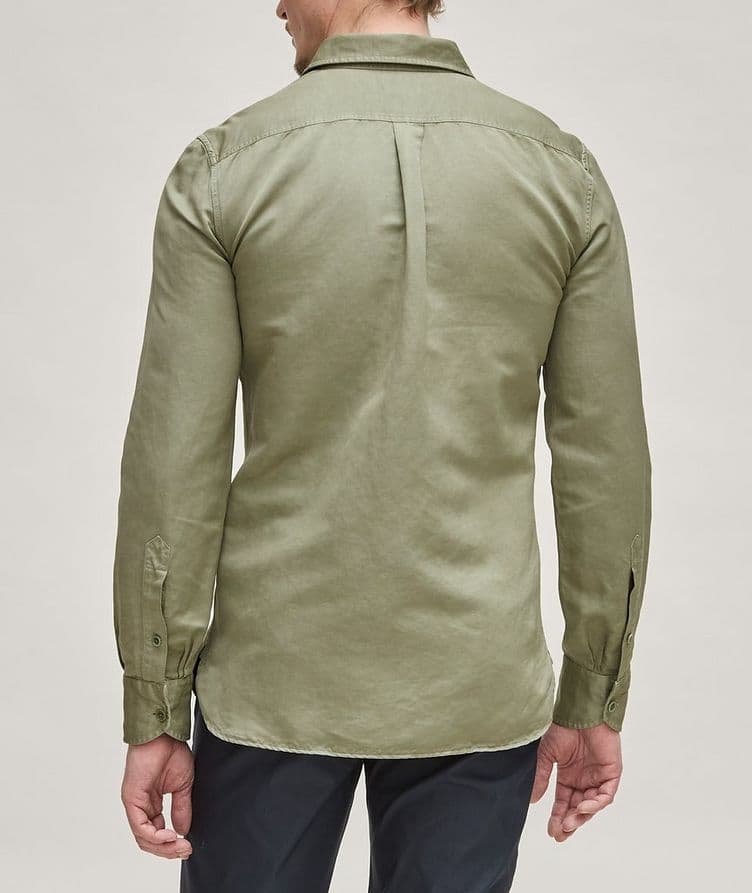 Cotton-Linen Gabardine Leisure Shirt image 2