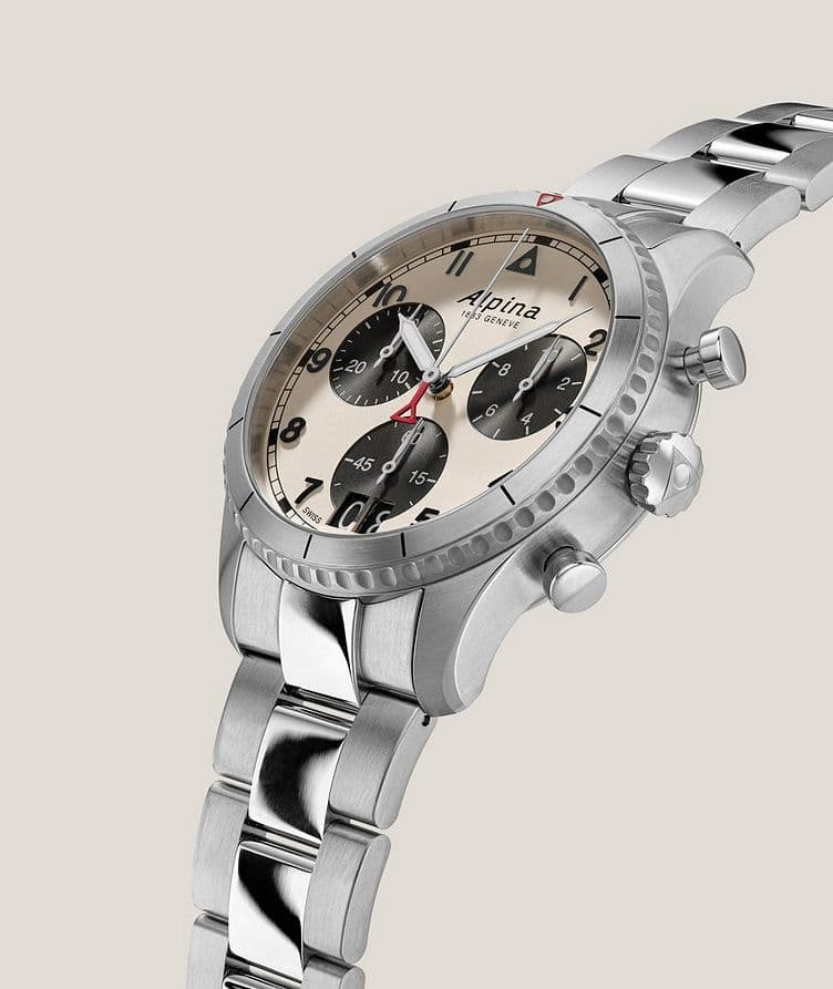 Montre avec chronographe et grande date, collection Startimer image 1