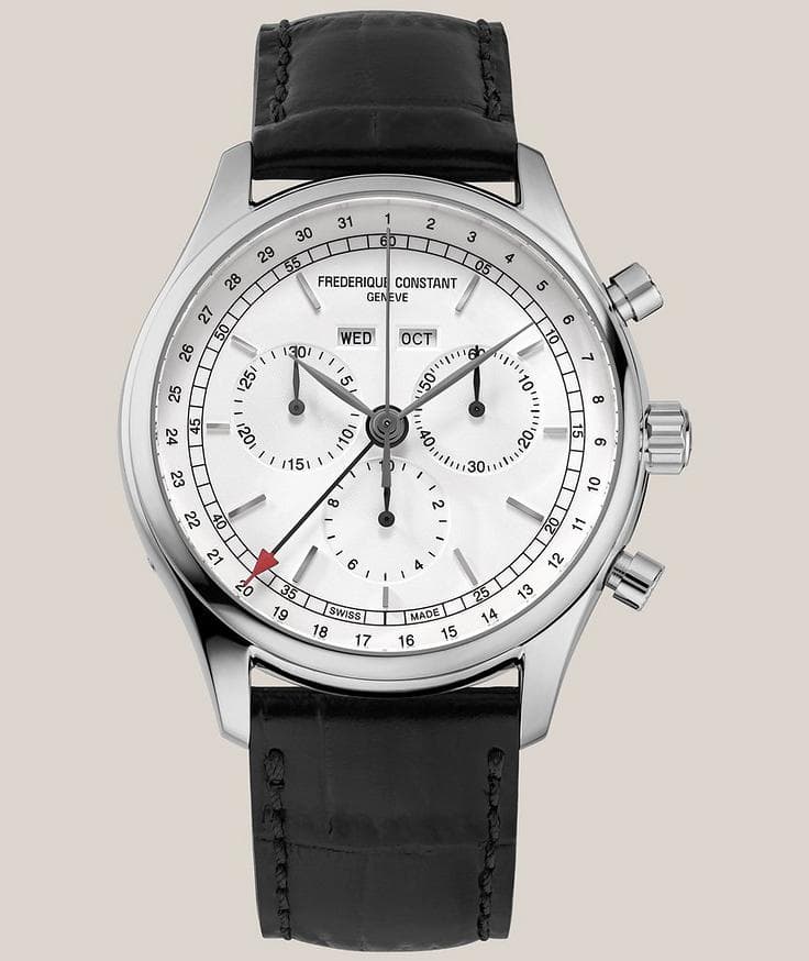 Frederique Constant Montre à mouvement à quartz avec chronographe