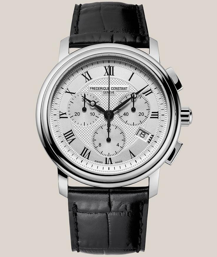 Frederique Constant Montre à mouvement à quartz avec chronographe