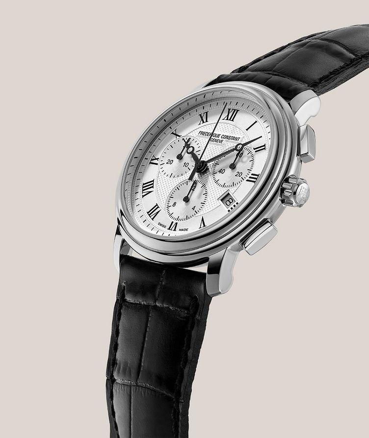 Montre à mouvement à quartz avec chronographe image 1