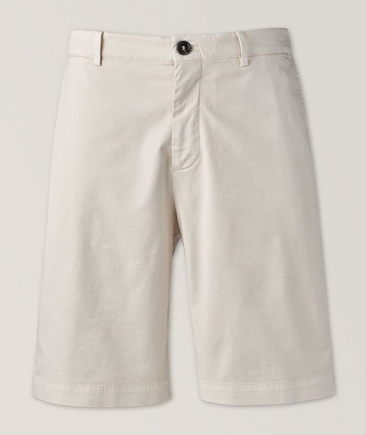 Stretch-Cotton Bermuda Shorts image 0