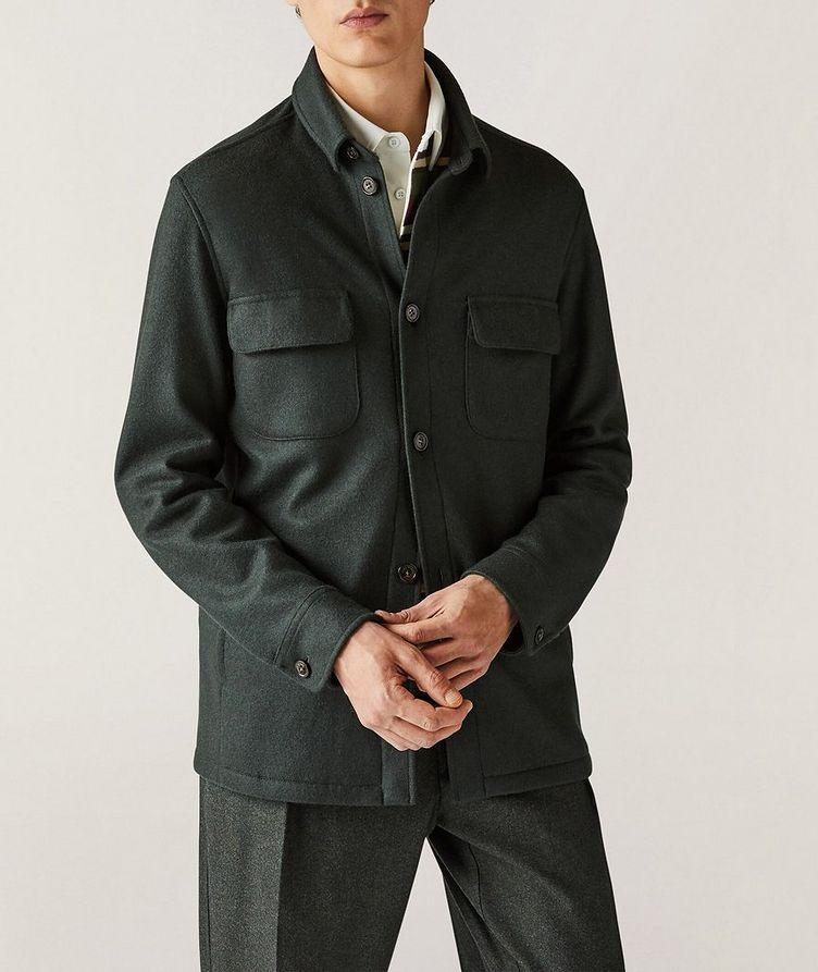 Cashmere-Blend Overshirt image 1