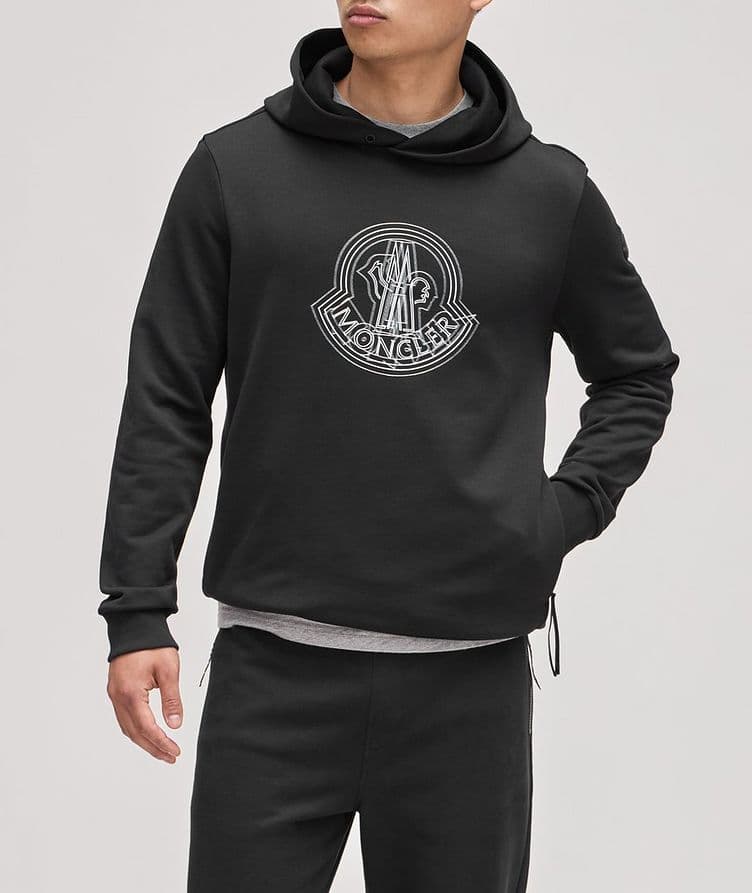 MNCLR LS BLK BELL LOGO PO HDY image 1