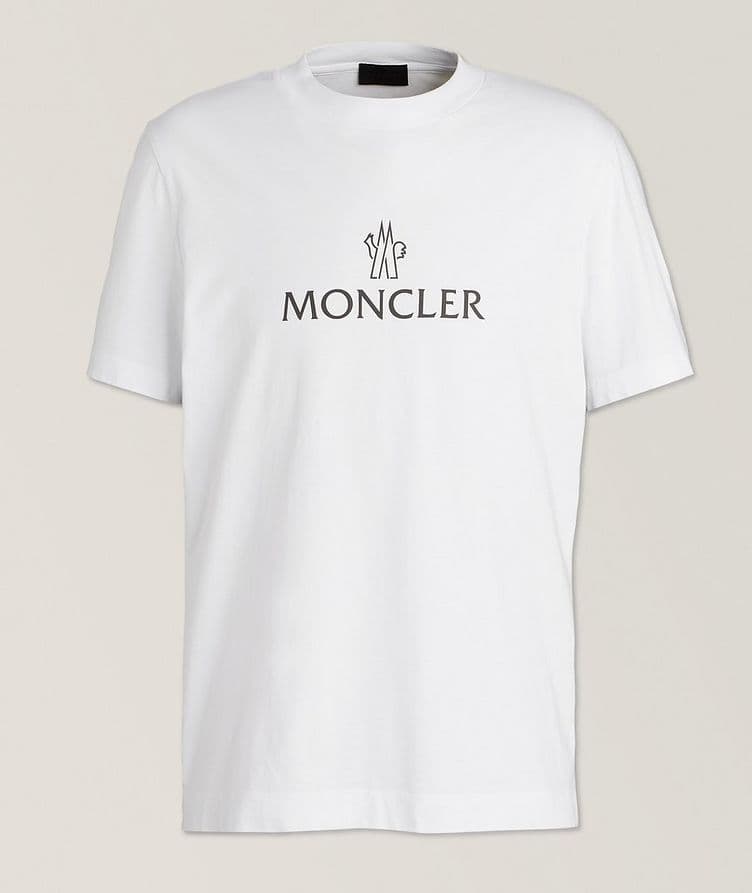 T-shirt en coton avec logo image 0